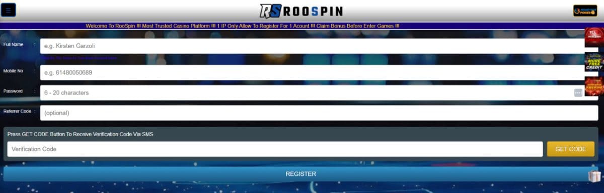 Roospin Casino Review 2026: 73% Match up to A$500, PayID Banking for Australian Players image 3